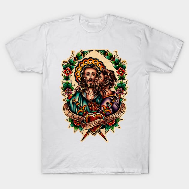 Jesus T-Shirt by Don Chuck Carvalho